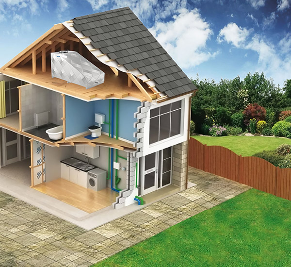 PUREVER STAINLESS STEEL TANK FOR HILLY AREA